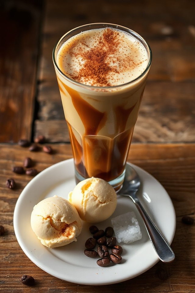 amaretto iced coffee preparation