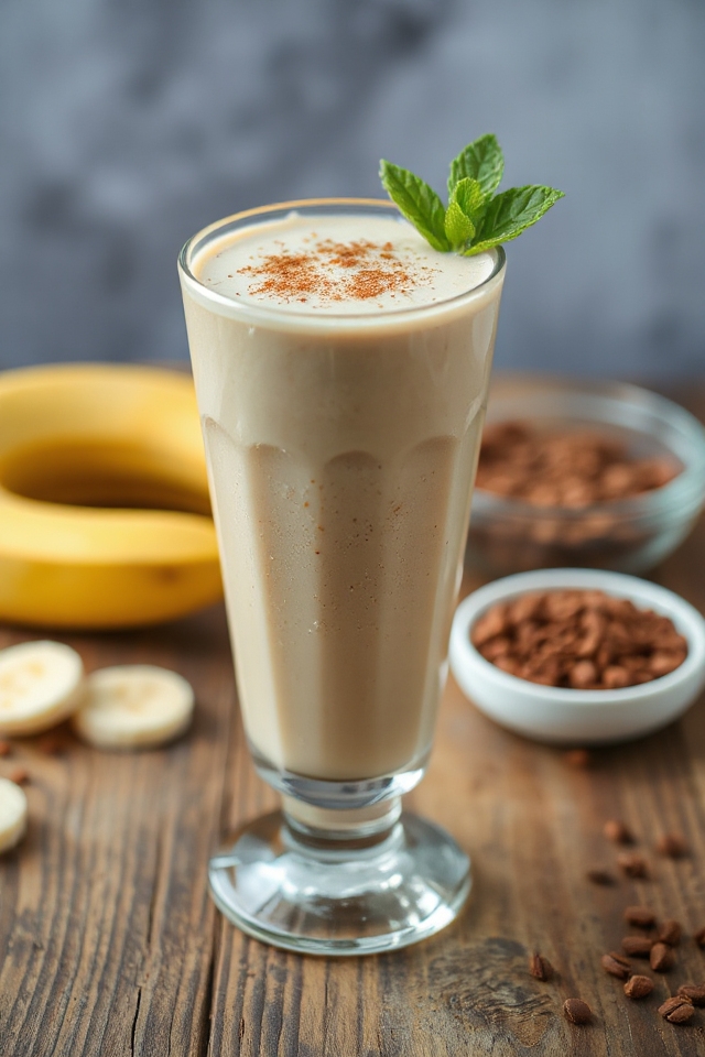 banana coffee smoothie recipe