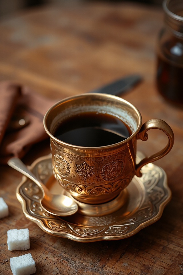 brew rich frothy turkish coffee