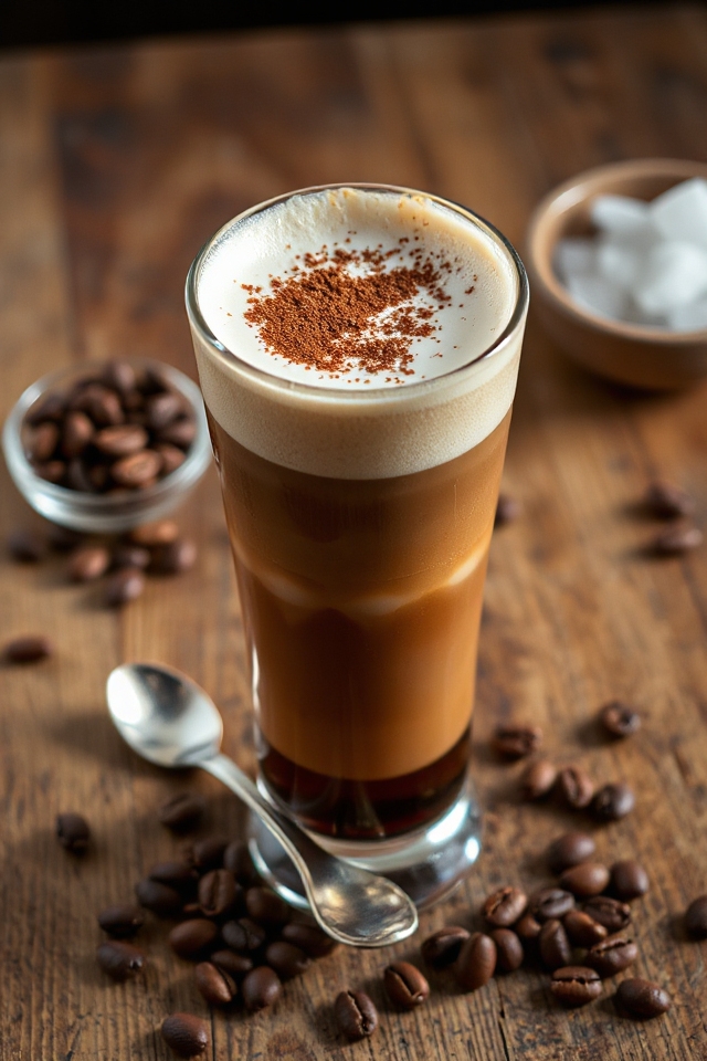 chilled coffee beverage preparation