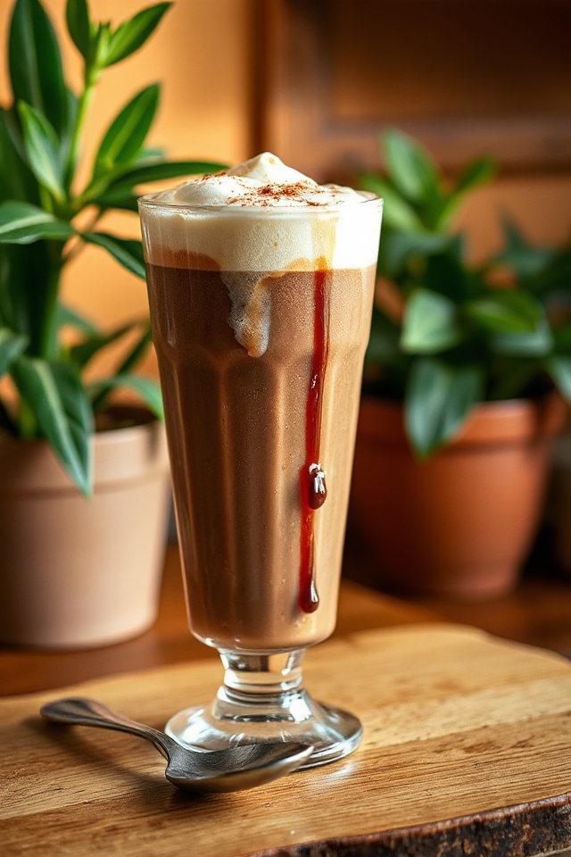 chocolate coffee frappe recipe