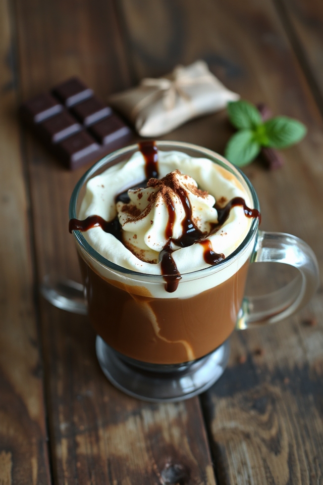 chocolate flavored irish coffee