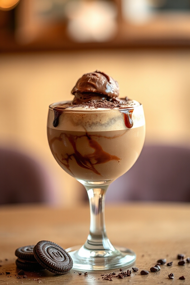 chocolate mint coffee delight