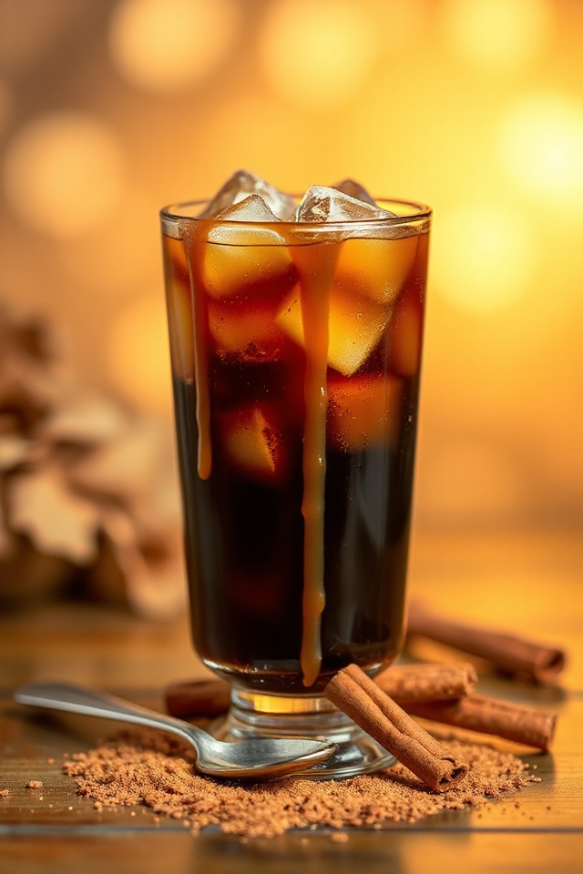 cinnamon caramel iced coffee recipe