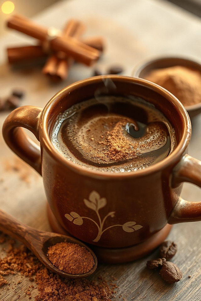 cinnamon cocoa coffee mix