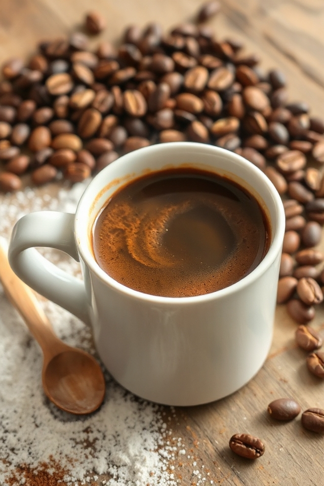 cinnamon infused instant coffee mix