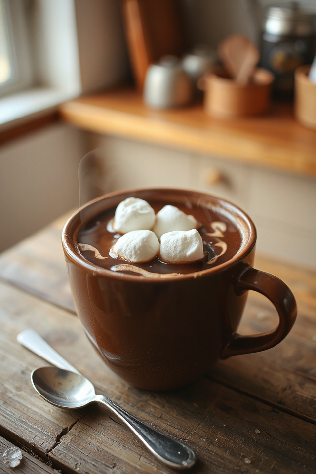 cocoa coffee indulgent treat