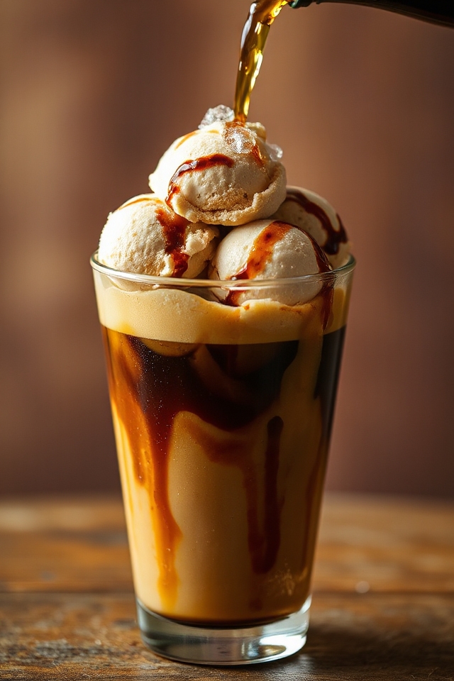 coffee ice cream float