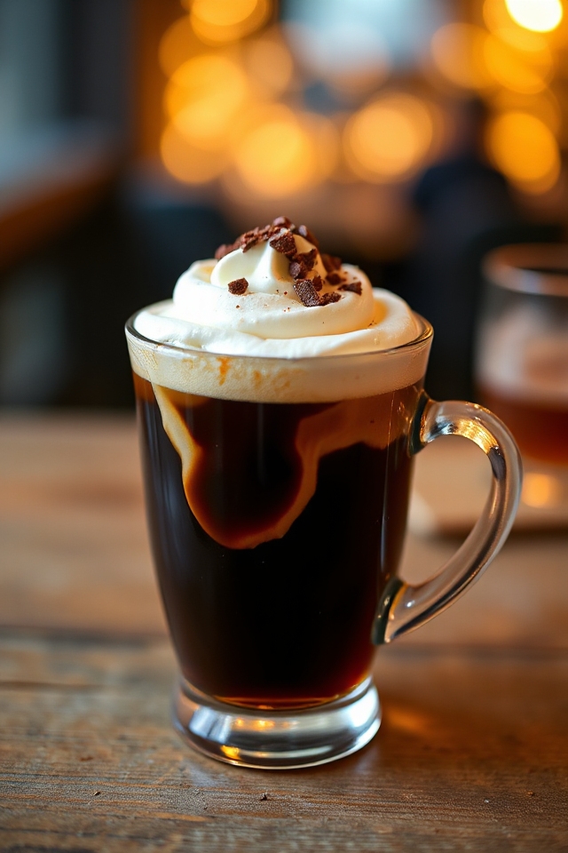 cozy indulgent coffee experience