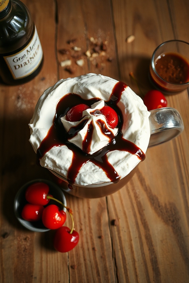 delicious black forest coffee