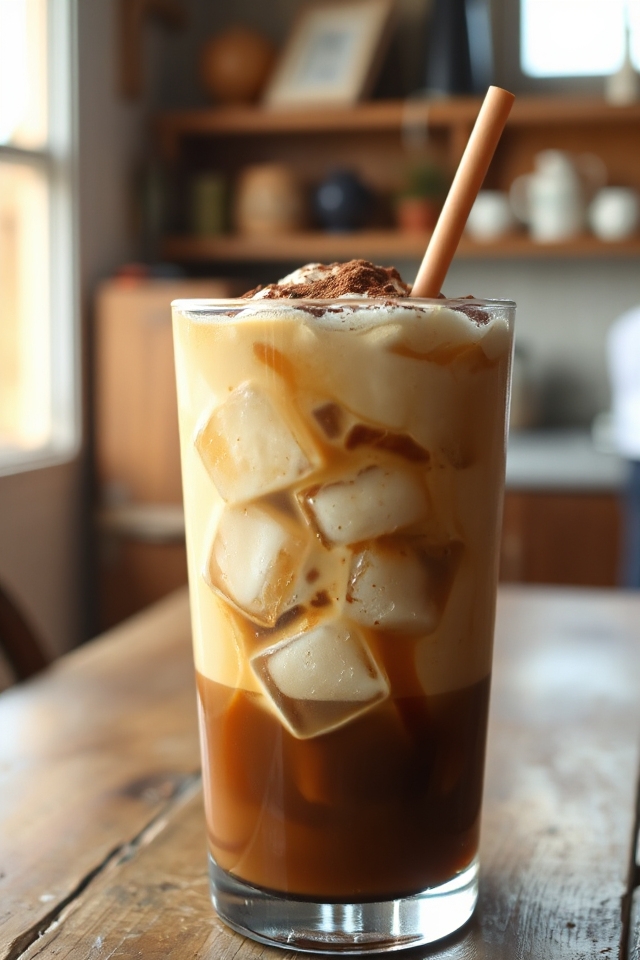 delicious homemade iced coffee