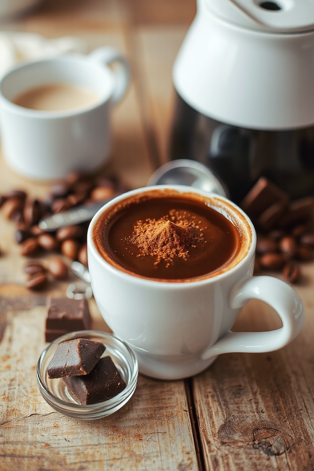 delightful homemade chocolate coffee
