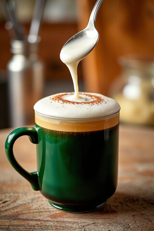 delightful layered coffee experience