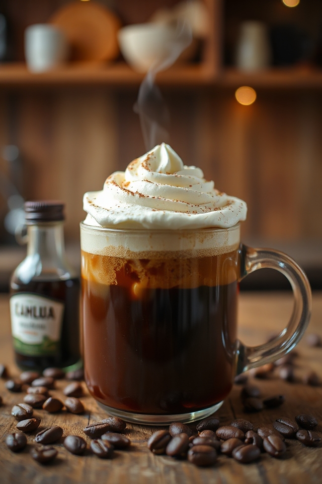delightful warm coffee treat