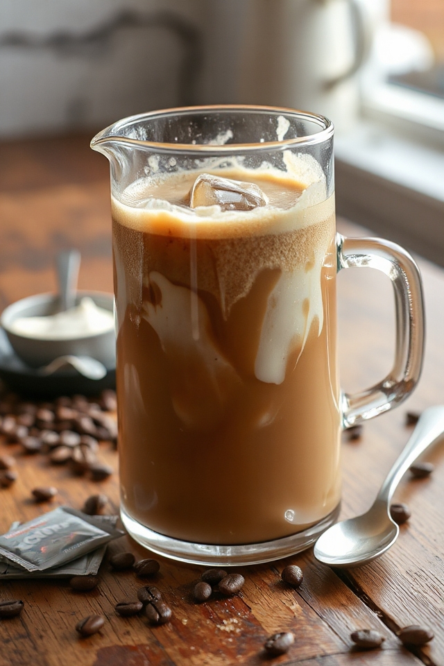 diet iced coffee recipe