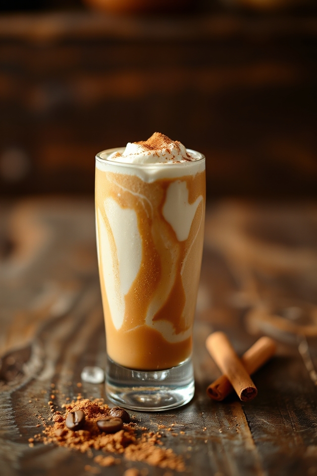 easy coffee yogurt shake