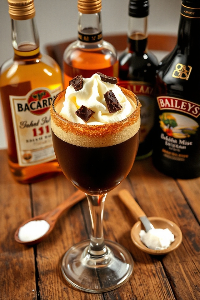 flaming irish coffee preparation guide