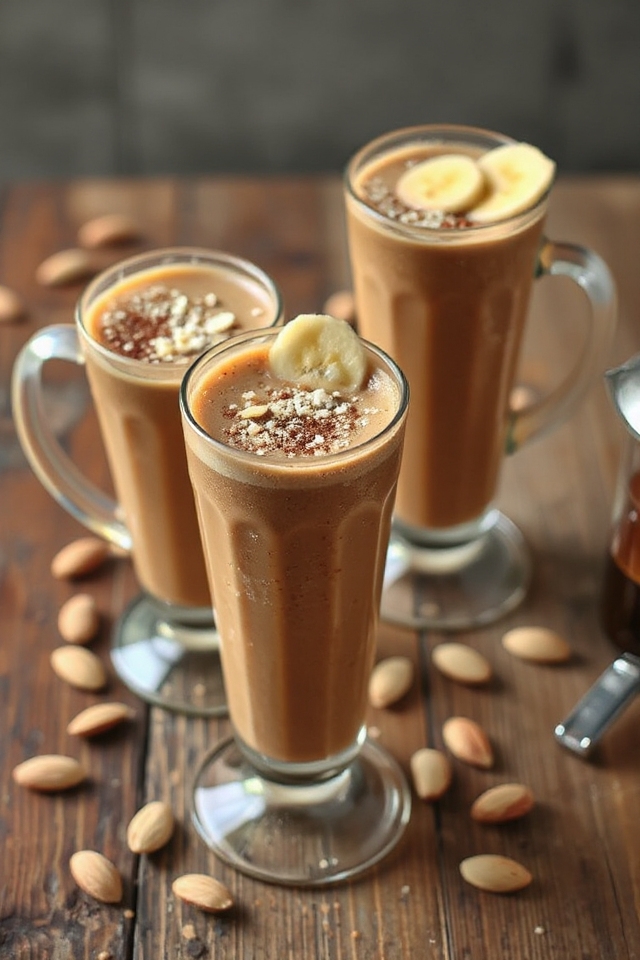 frosty coffee blended drink