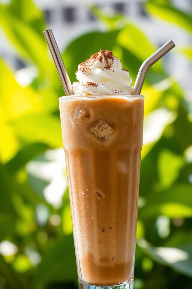 iced coffee freeze recipe steps