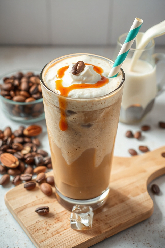 iced coffee smoothie recipe
