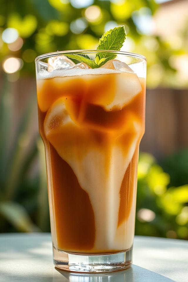 iced ginger coffee recipe