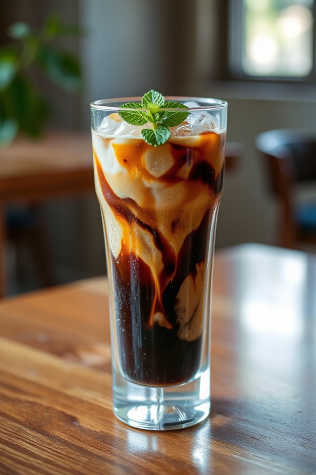 iced mint coffee recipe