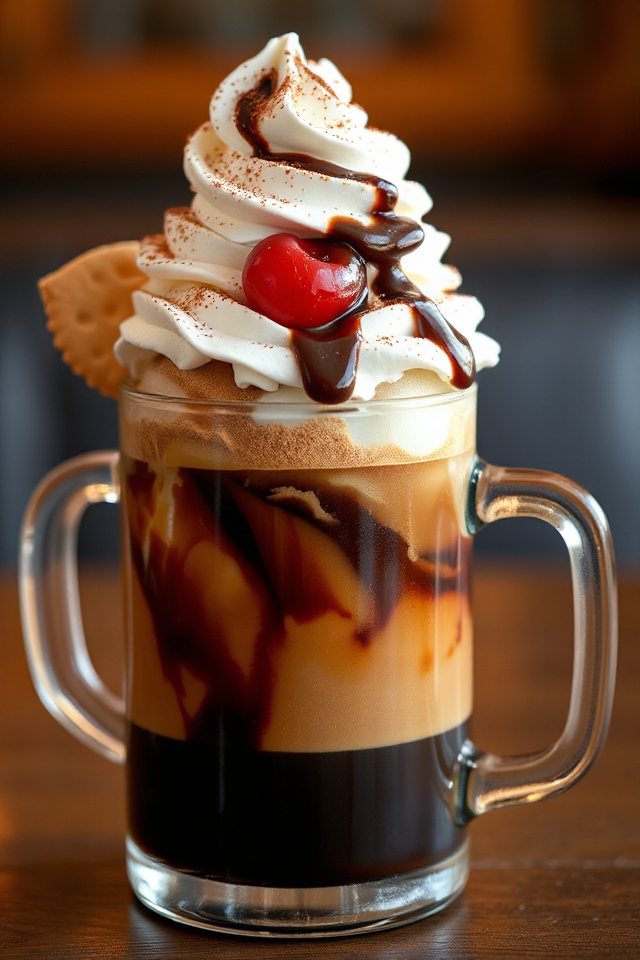 indulge in creamy coffee