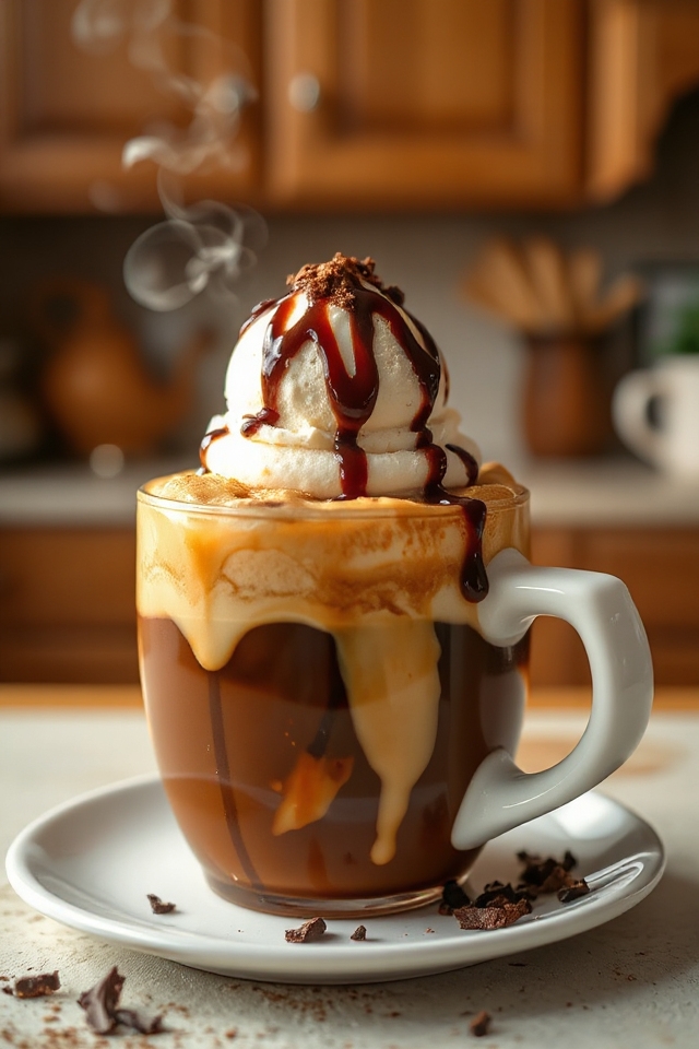 indulgent creamy coffee delight