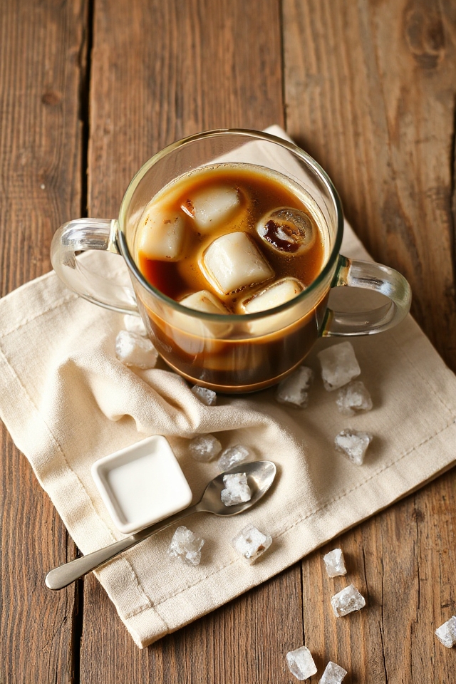 low carb iced coffee