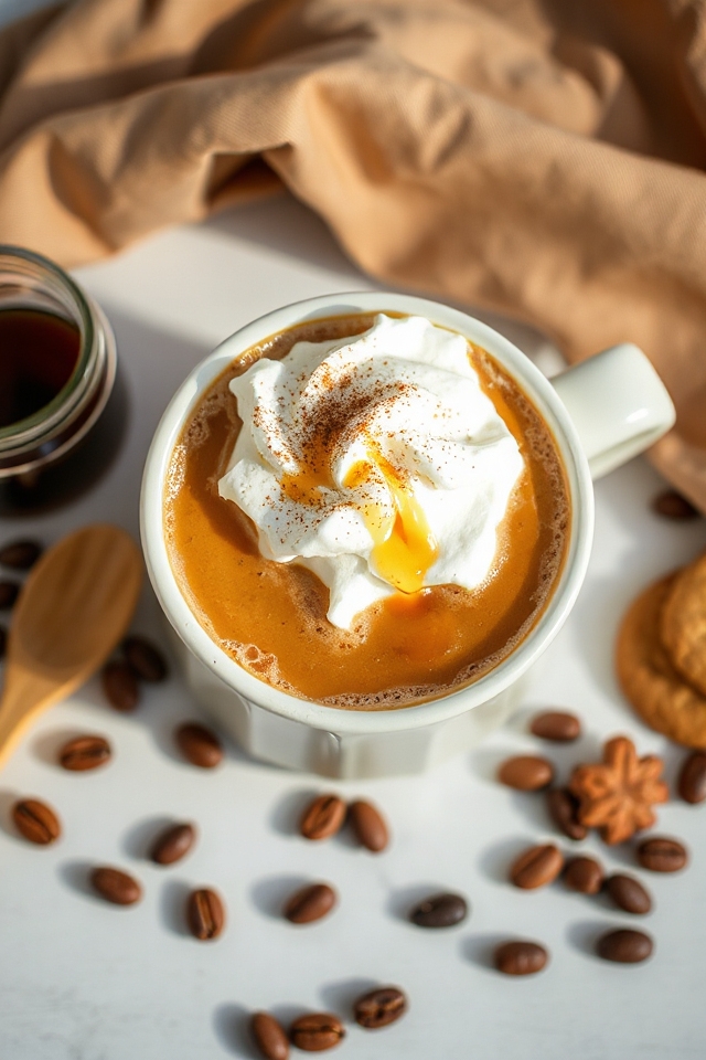 maple flavored coffee preparation