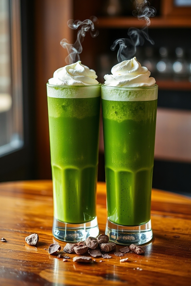 minty coffee liqueur delight