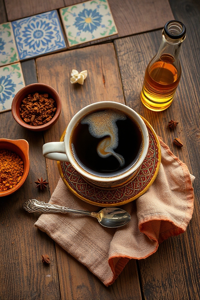 moroccan coffee preparation instructions