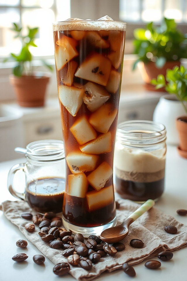 quick and simple iced coffee