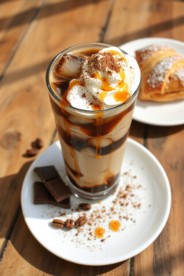refreshing iced coffee delight
