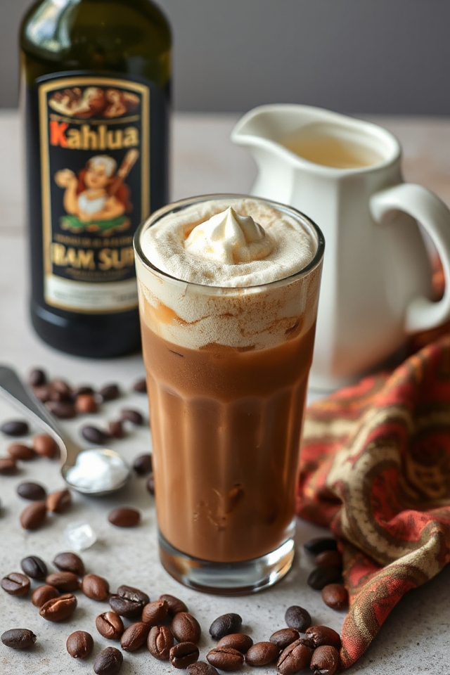 refreshing iced coffee treat