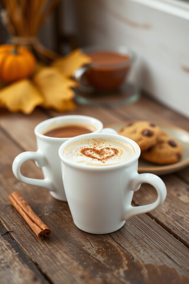 warm cinnamon infused coffee bliss