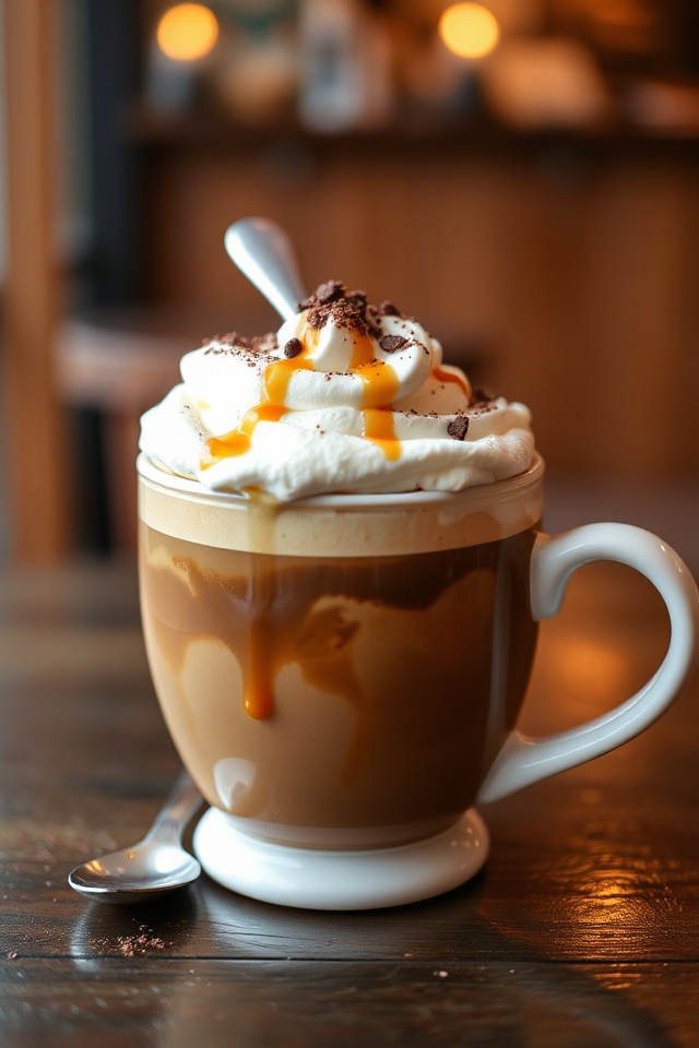 whipped cream coffee delight